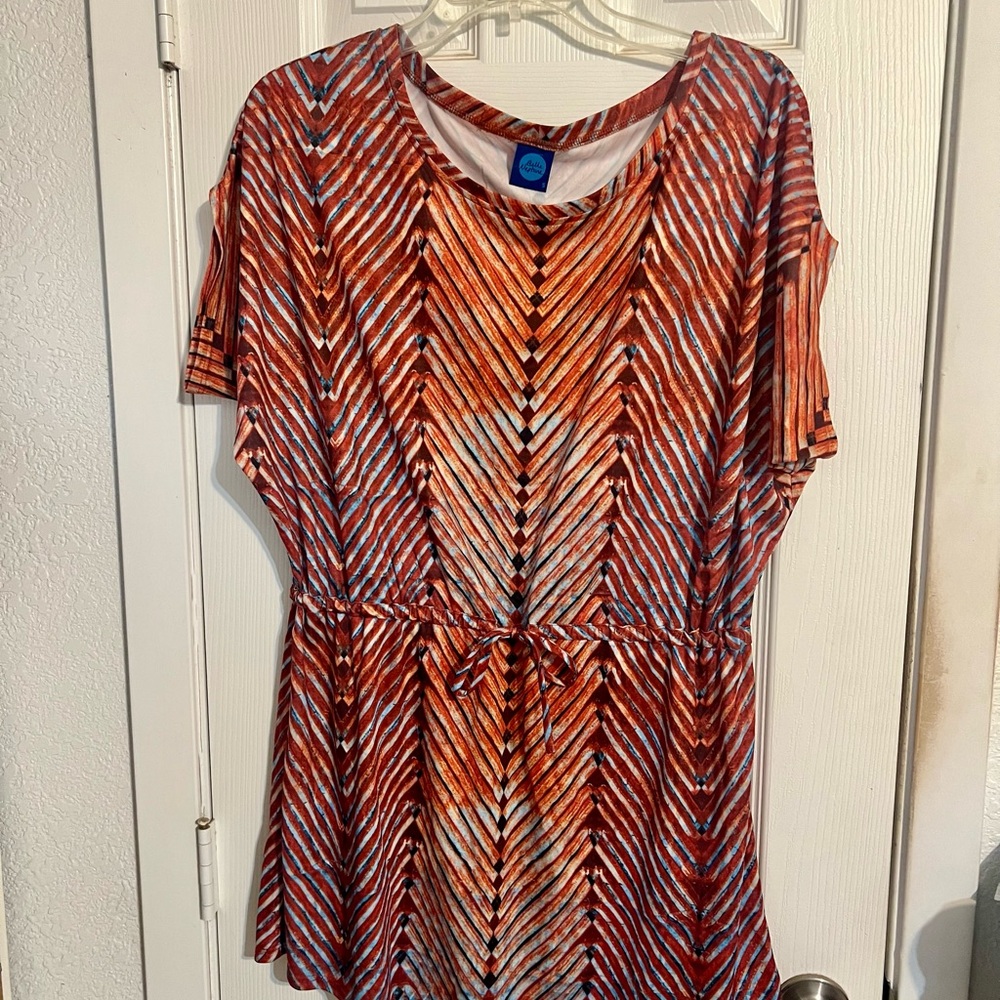 Women's Multicolor Chevron Top